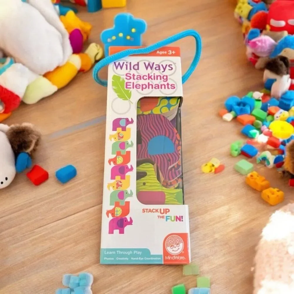 Wild Ways Stacking Elephants